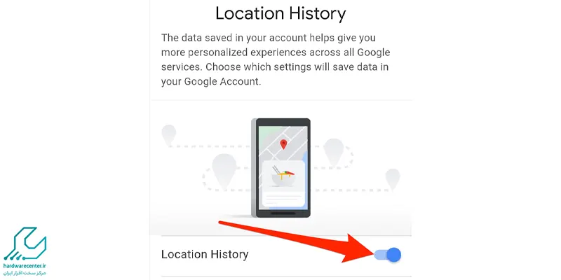 ردیابی موبایل با گوگل مپ