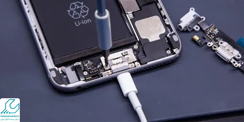 تعمیر سوکت شارژ موبایل اپل